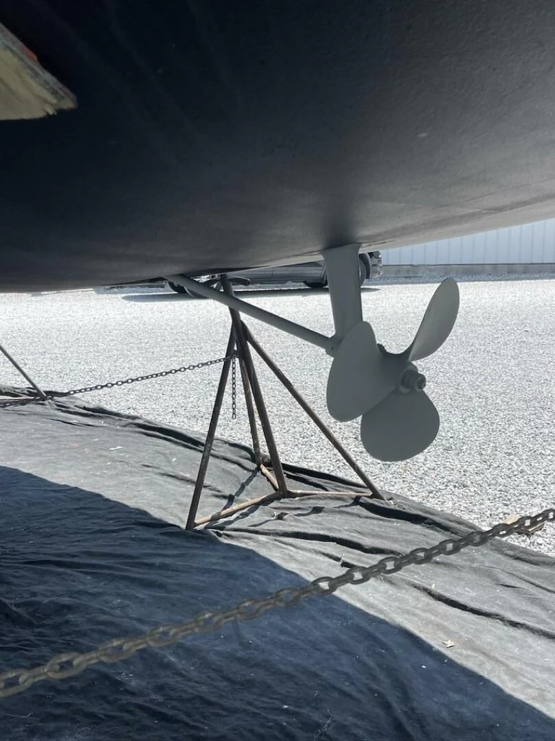 a plane on the ground aboard ANDIAMO Yacht for Sale
