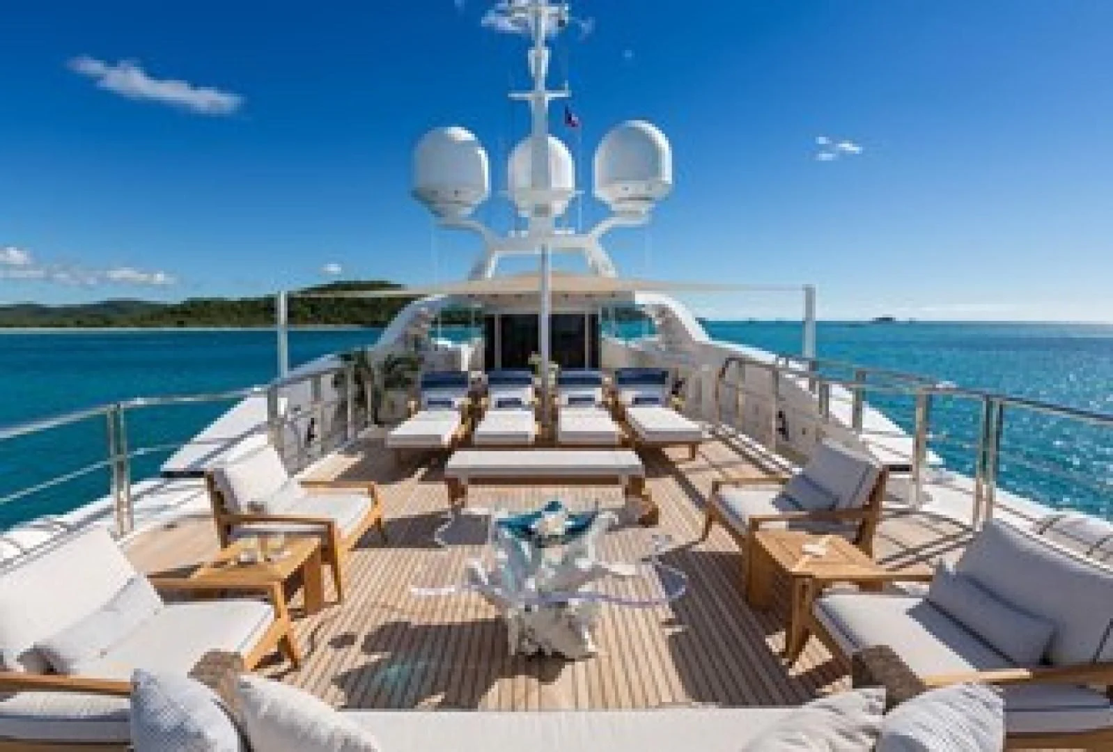 a boat on the water aboard ANDIAMO Yacht for Sale