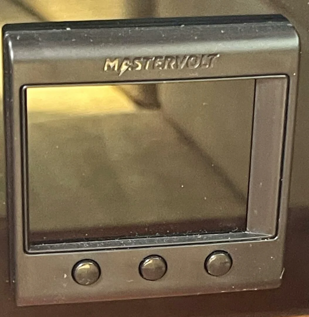 a rectangular electronic device aboard ANDIAMO Yacht for Sale