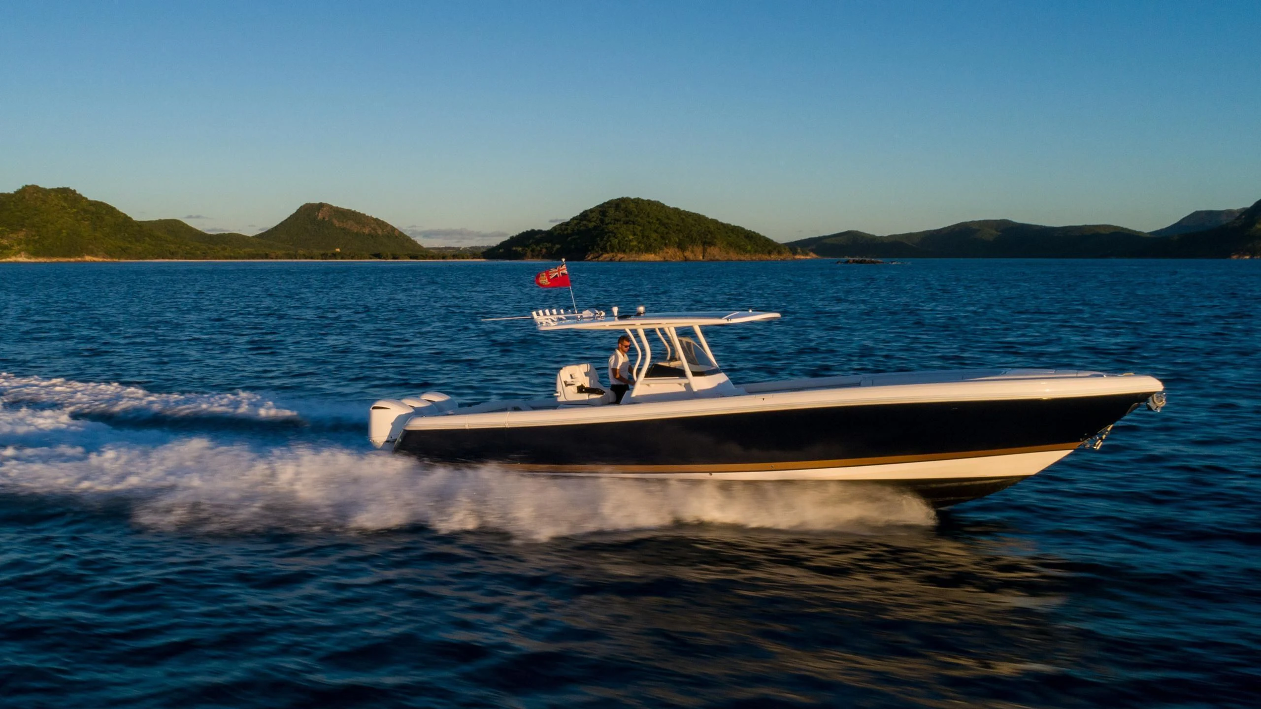 a boat on the water aboard ANDIAMO Yacht for Sale