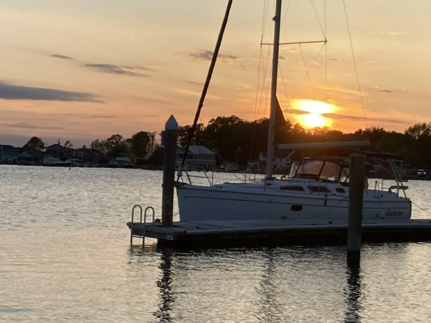 a boat on the water aboard ANDIAMO Yacht for Sale