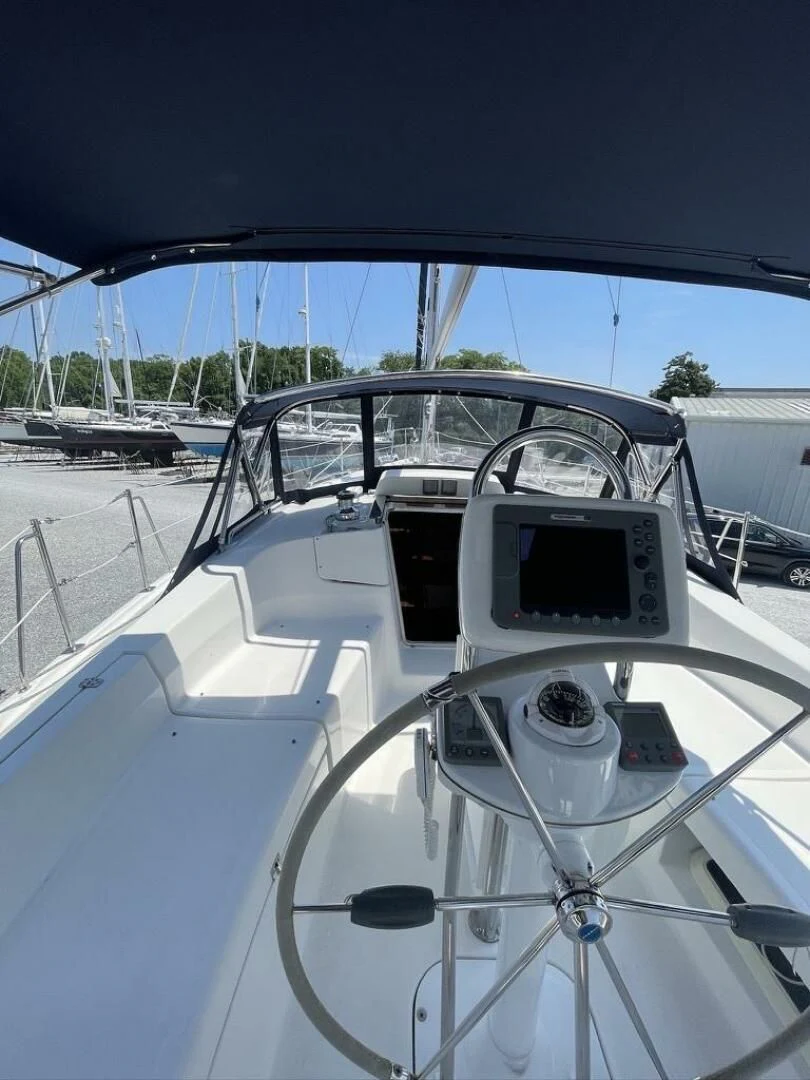 the inside of a car aboard ANDIAMO Yacht for Sale