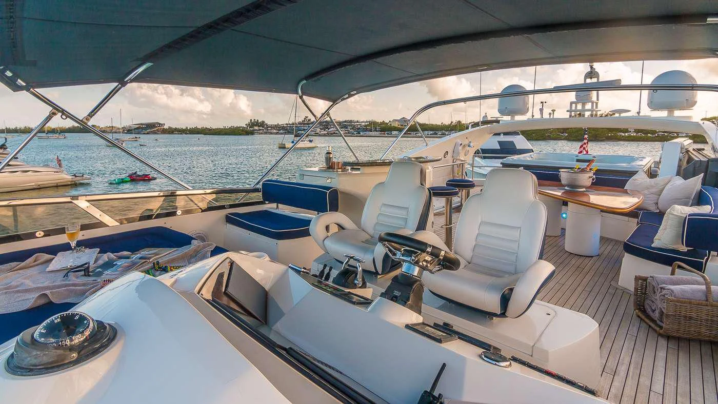 a boat on the water aboard SS ARTS Yacht for Sale
