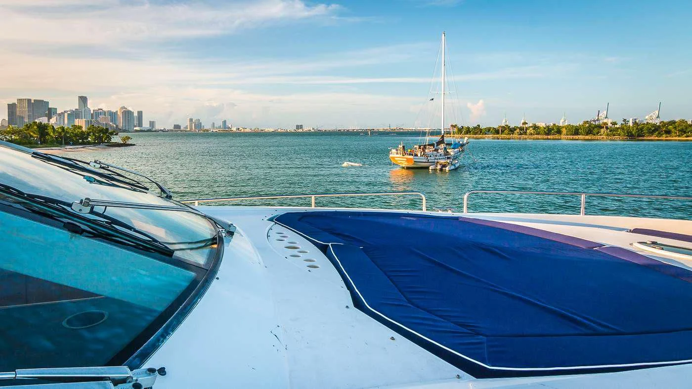 a boat on the water aboard SS ARTS Yacht for Sale