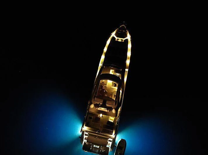 a space shuttle in space aboard ESTEL OF IBIZA Yacht for Sale