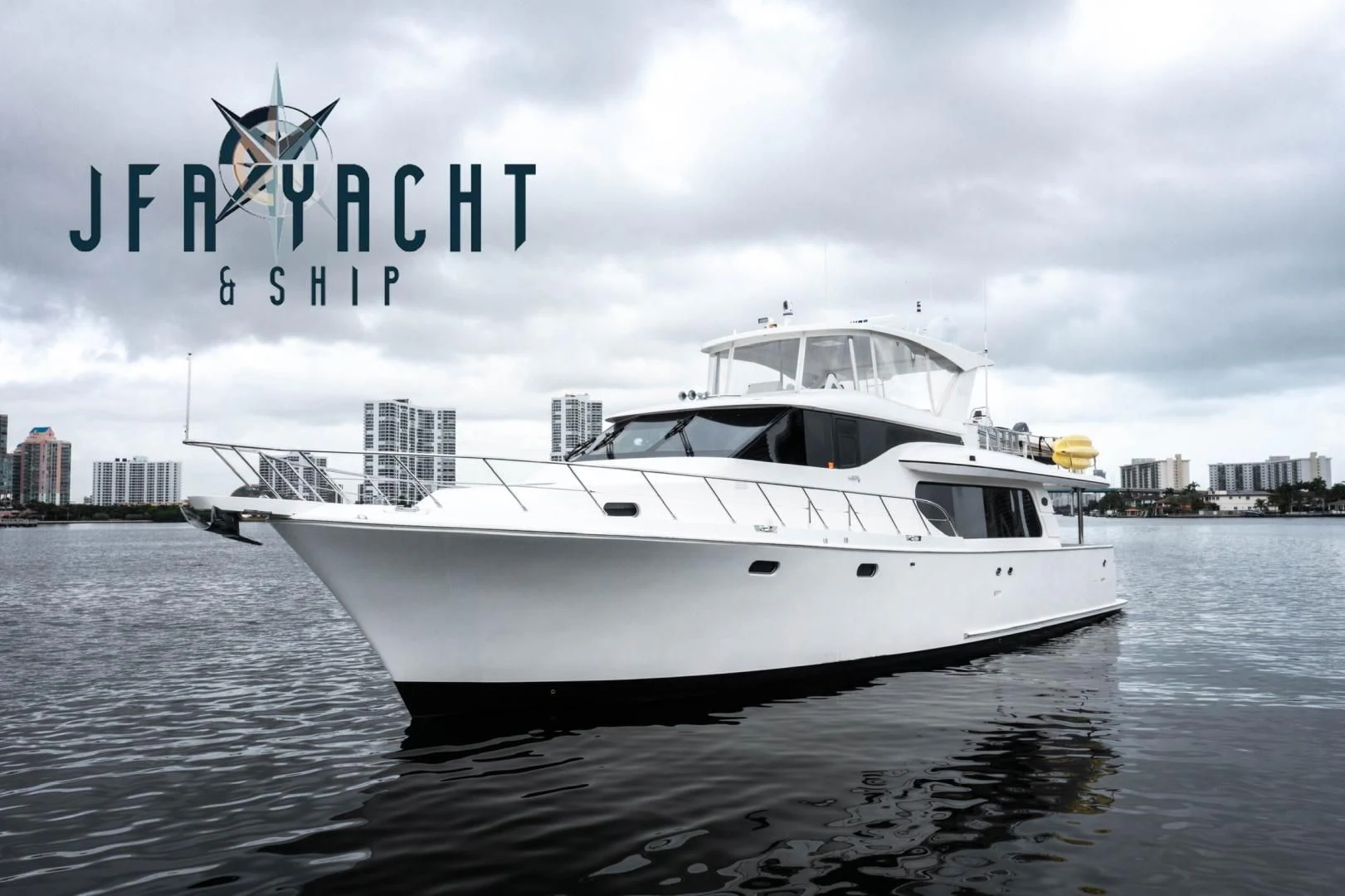 a boat on the water aboard TJ SQUARED Yacht for Sale