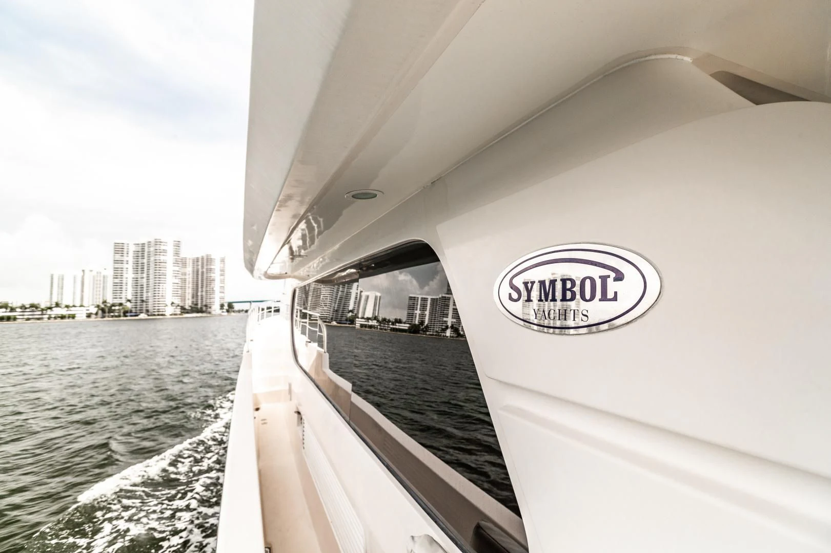 a boat on the water aboard TJ SQUARED Yacht for Sale