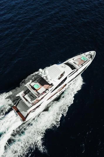 a house on the water aboard EMINA Yacht for Charter