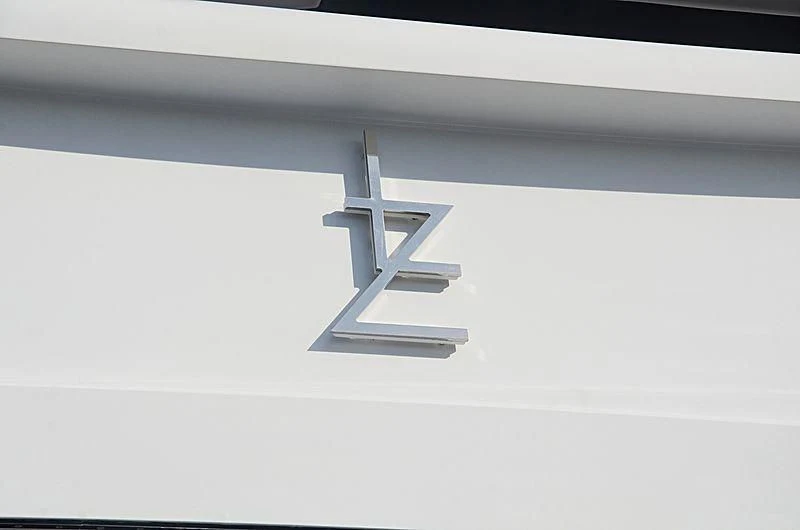 a white cross on a white surface aboard AO Yacht for Sale