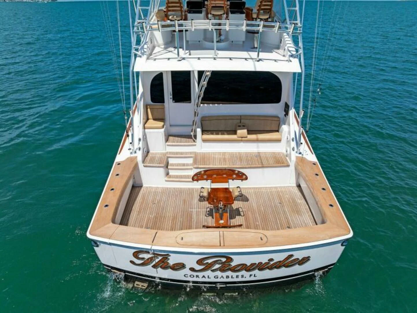 a boat on the water aboard THE PROVIDER Yacht for Sale