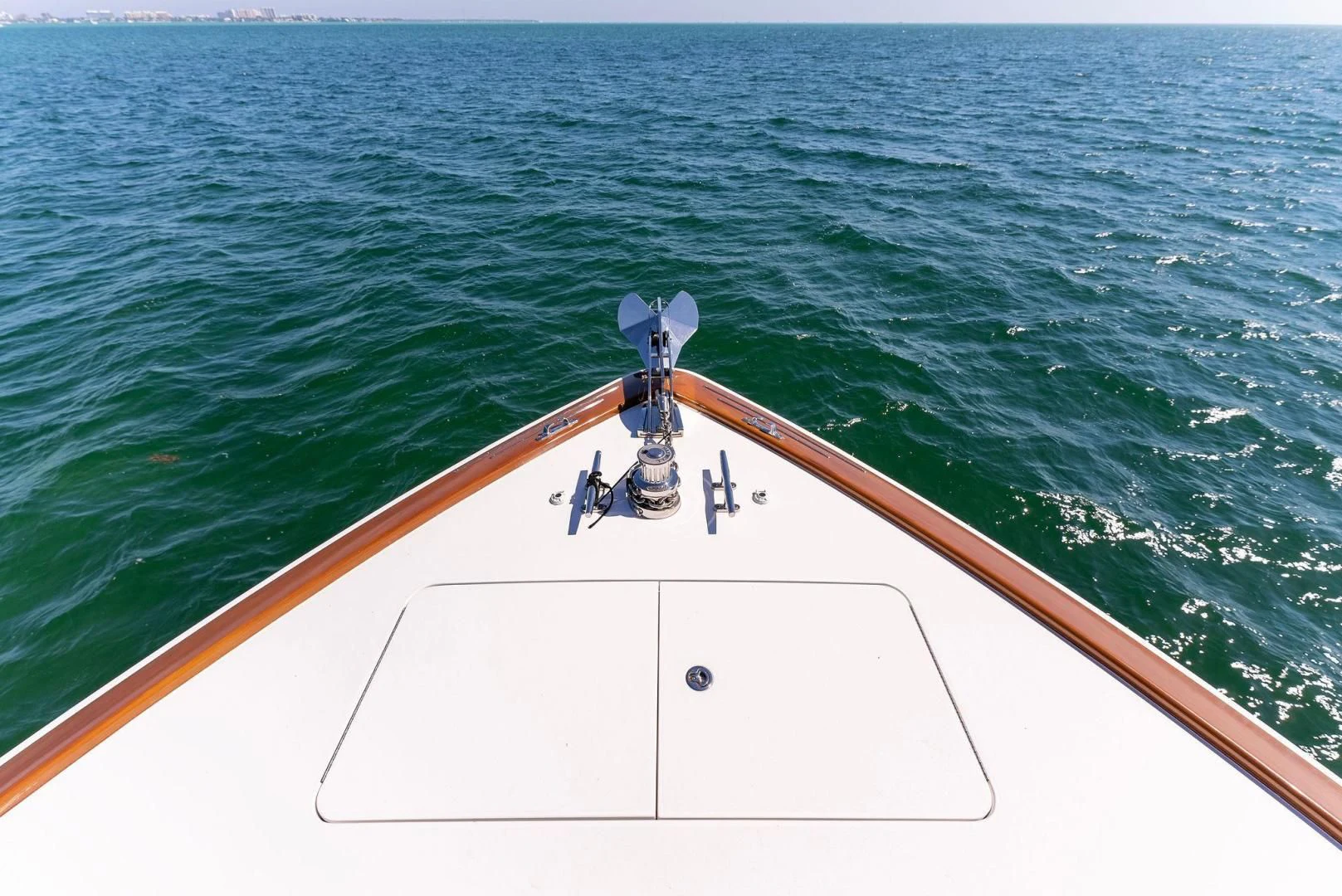 a boat in the water aboard THE PROVIDER Yacht for Sale