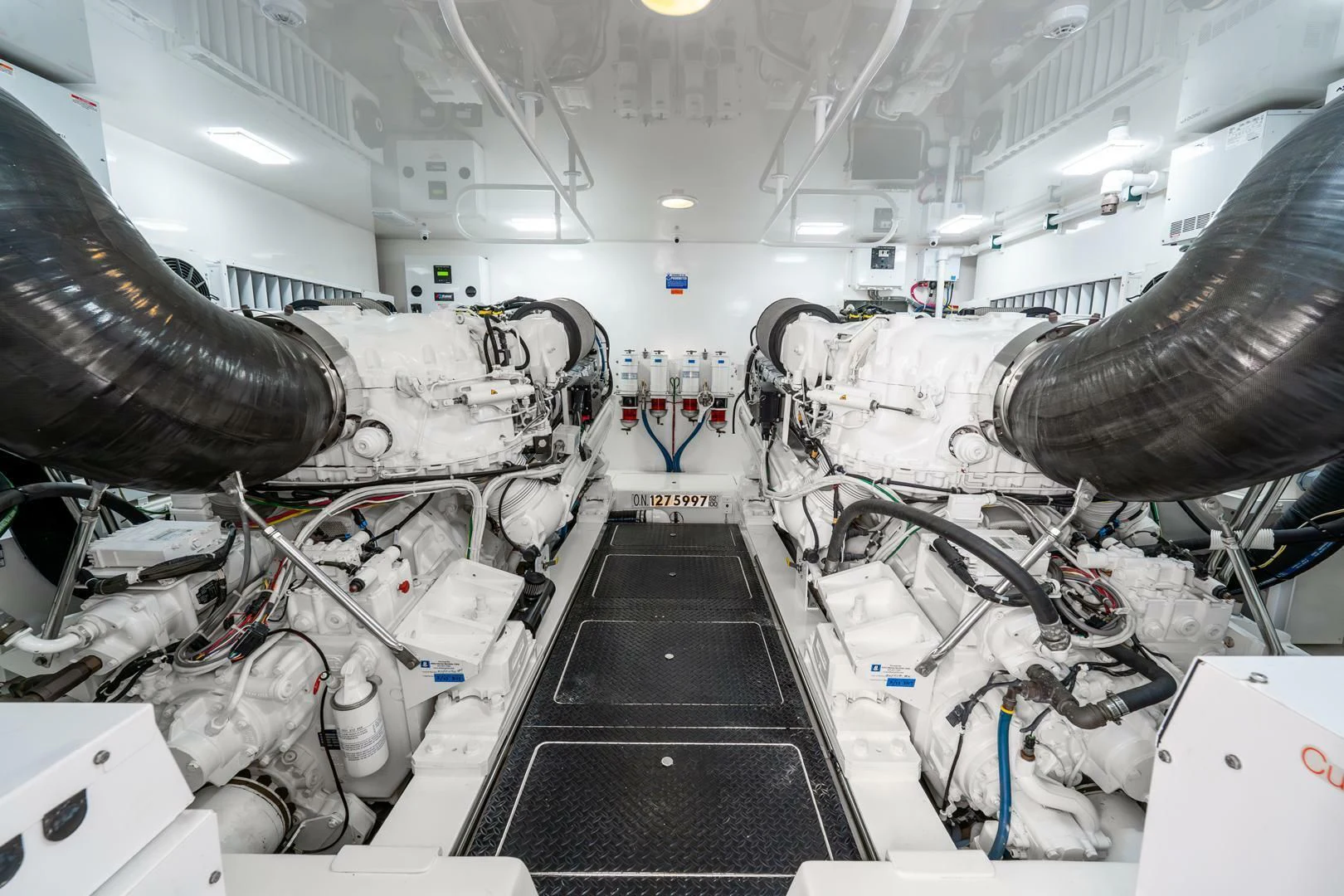 a room full of tanks aboard THE PROVIDER Yacht for Sale