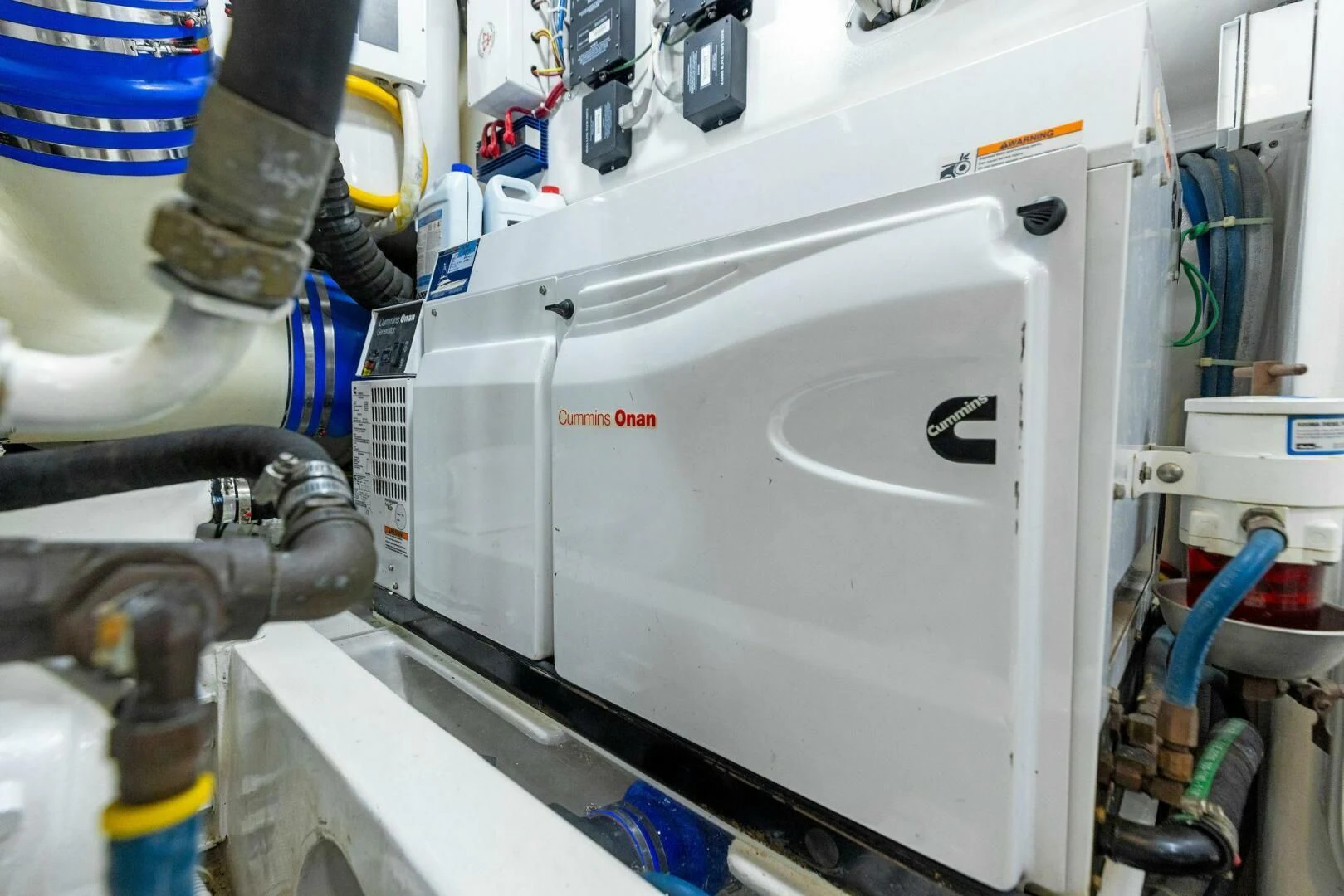 close-up of a machine aboard THE PROVIDER Yacht for Sale