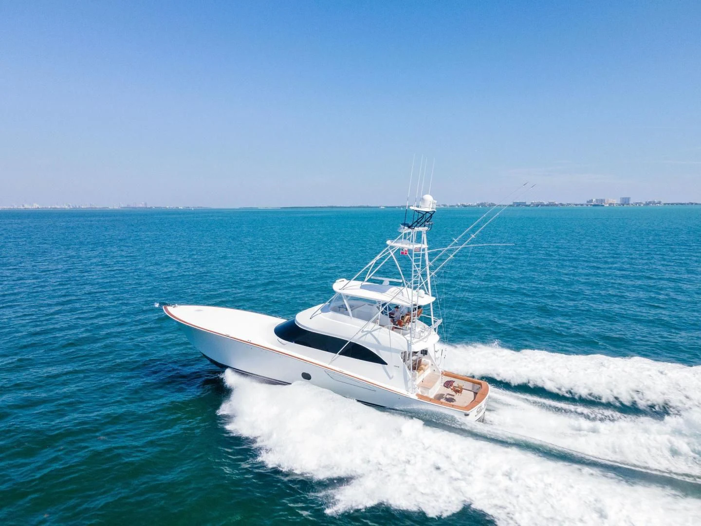 a boat on the water aboard THE PROVIDER Yacht for Sale