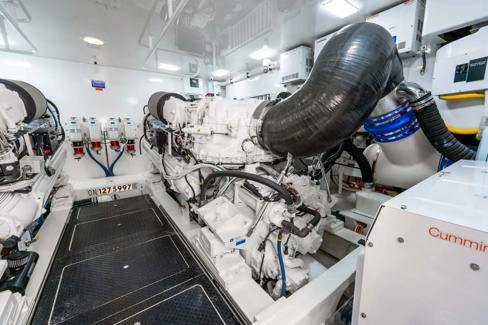 a machine in a factory aboard THE PROVIDER Yacht for Sale
