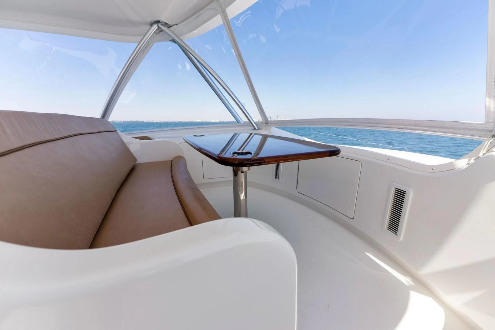 a table on a boat aboard THE PROVIDER Yacht for Sale