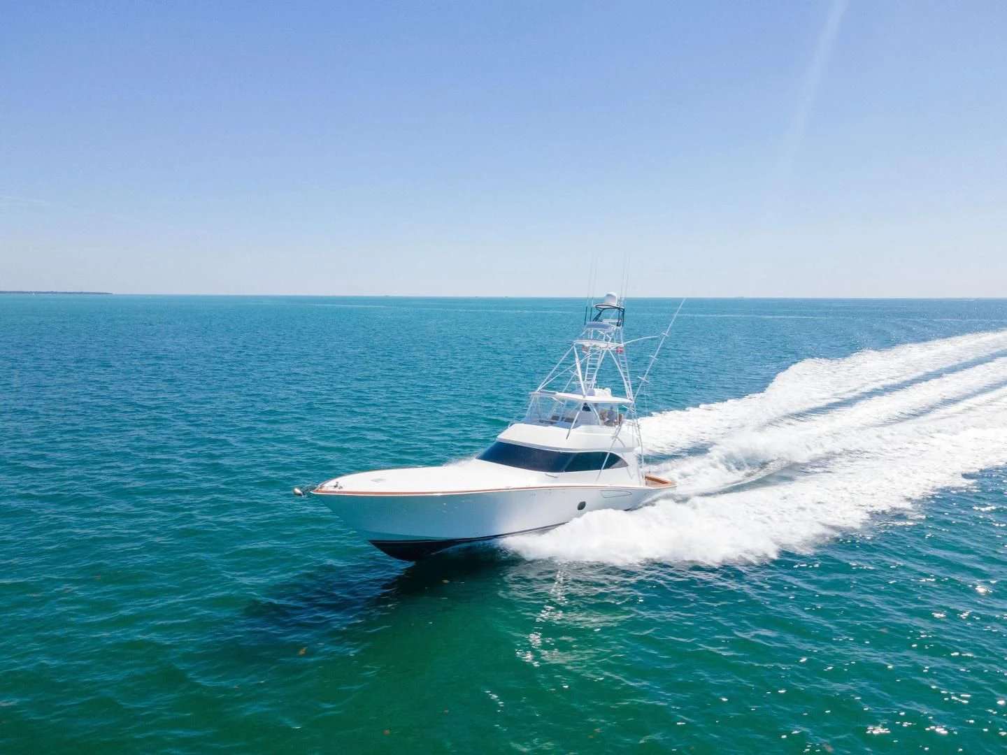 a boat on the water aboard THE PROVIDER Yacht for Sale