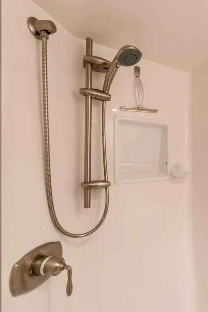 a pair of silver chains on a white wall aboard THE PROVIDER Yacht for Sale
