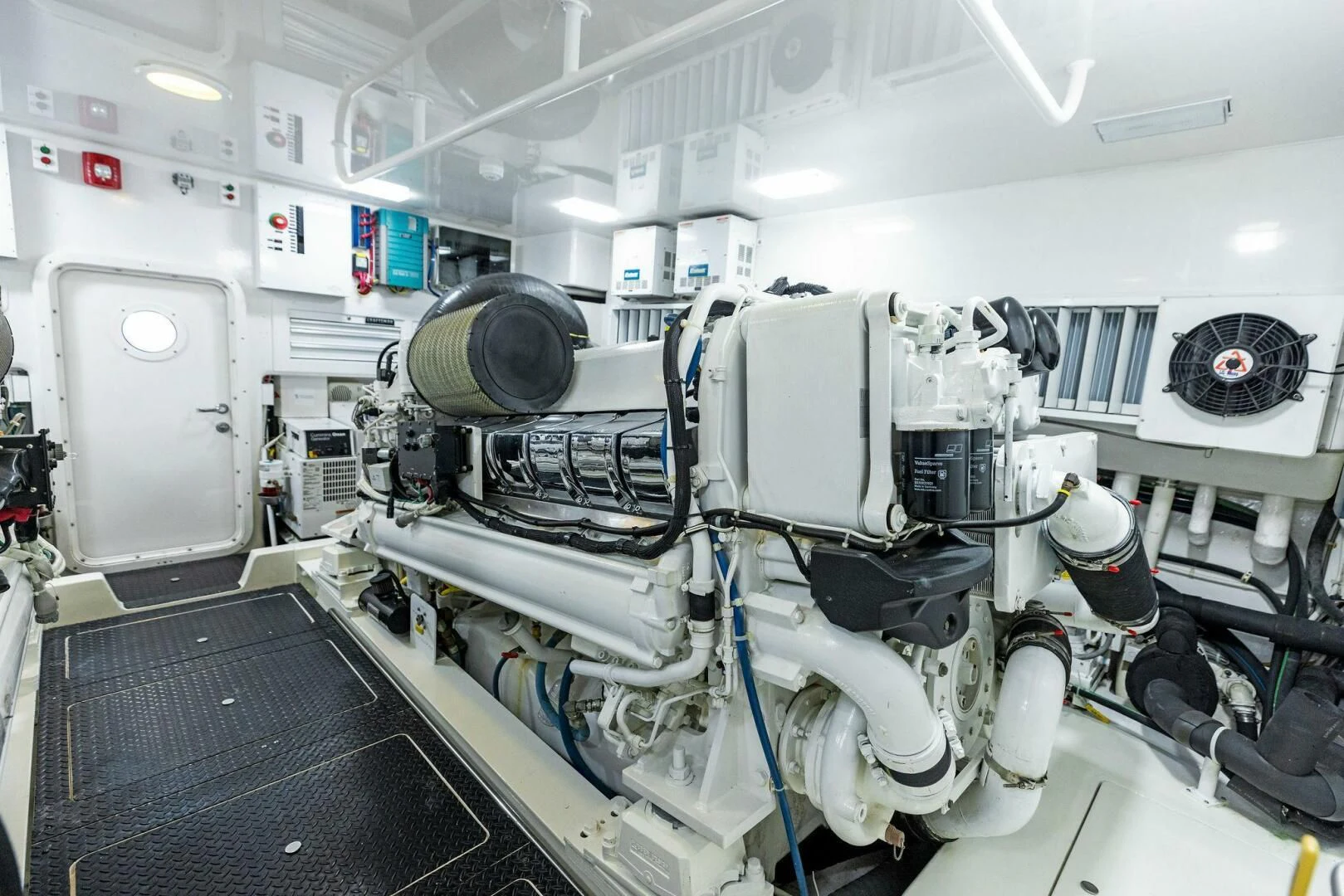 a room with machinery aboard THE PROVIDER Yacht for Sale