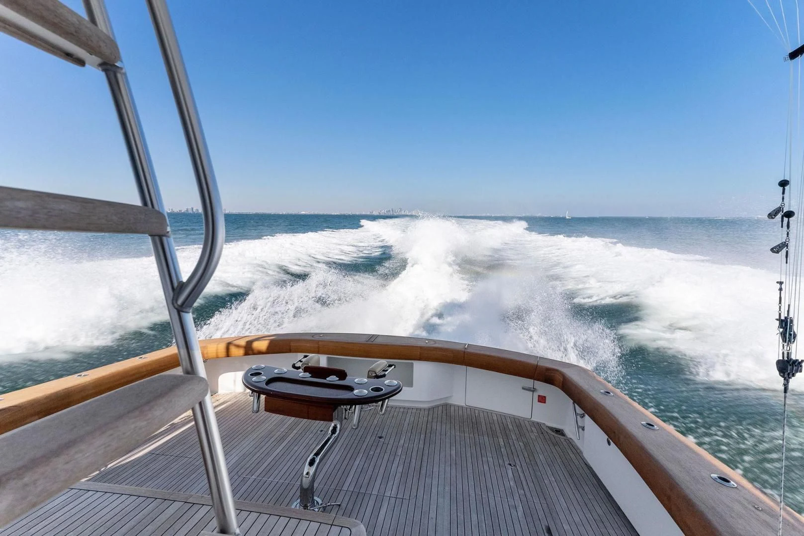 a boat on the water aboard THE PROVIDER Yacht for Sale