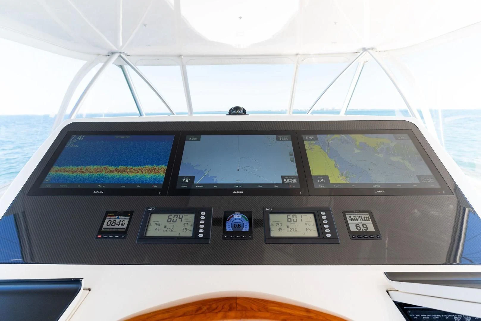the inside of a boat aboard THE PROVIDER Yacht for Sale
