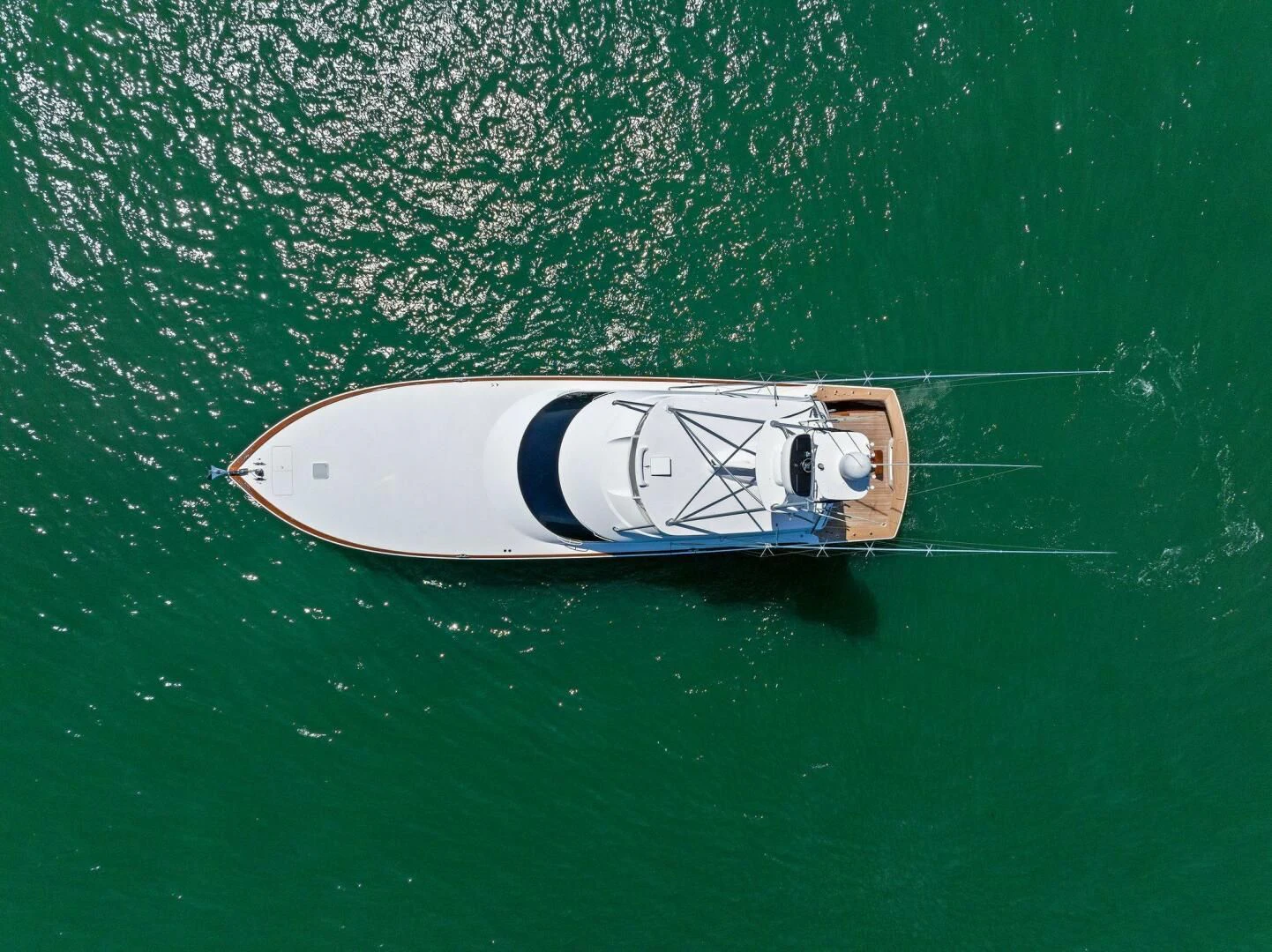 a boat in the water aboard THE PROVIDER Yacht for Sale