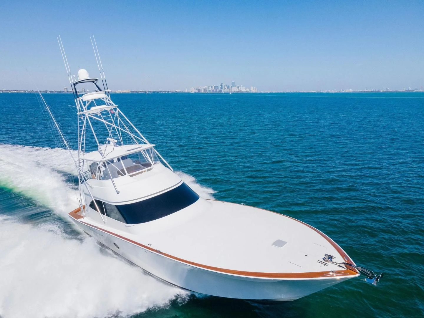 a boat on the water aboard THE PROVIDER Yacht for Sale