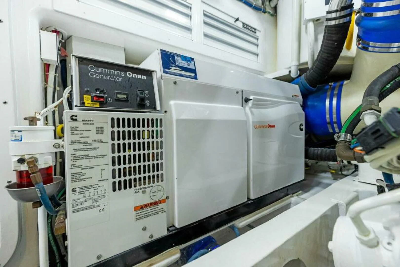 a close-up of a machine aboard THE PROVIDER Yacht for Sale