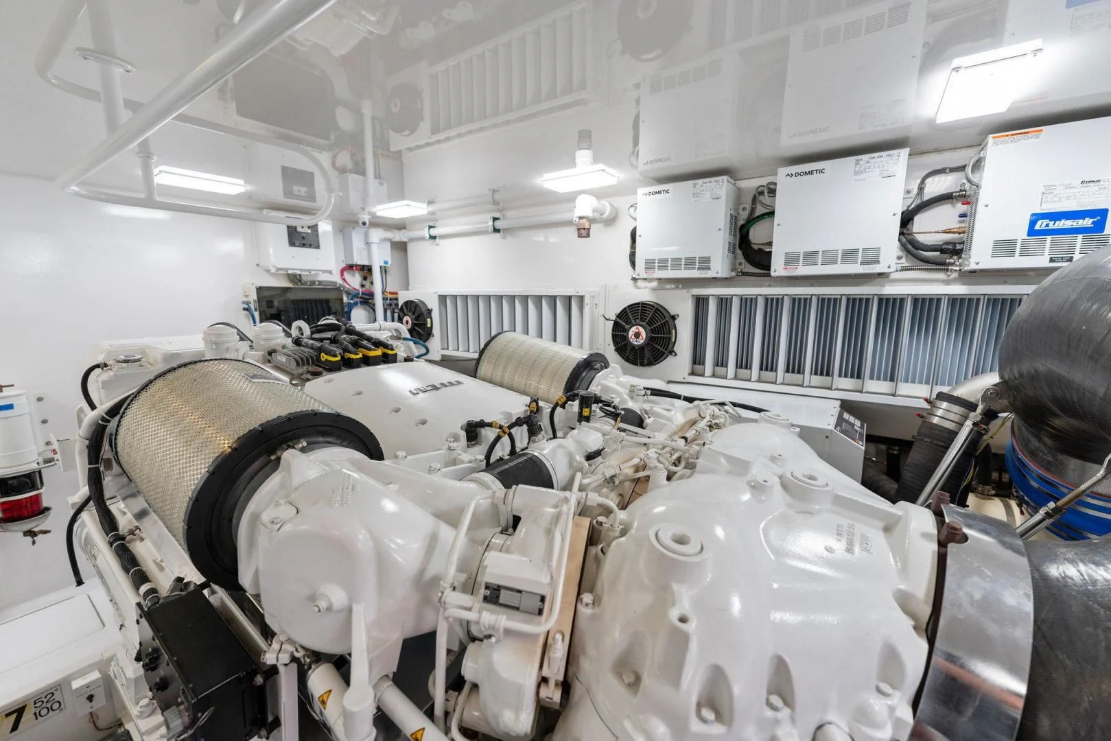 a room with machinery and equipment aboard THE PROVIDER Yacht for Sale