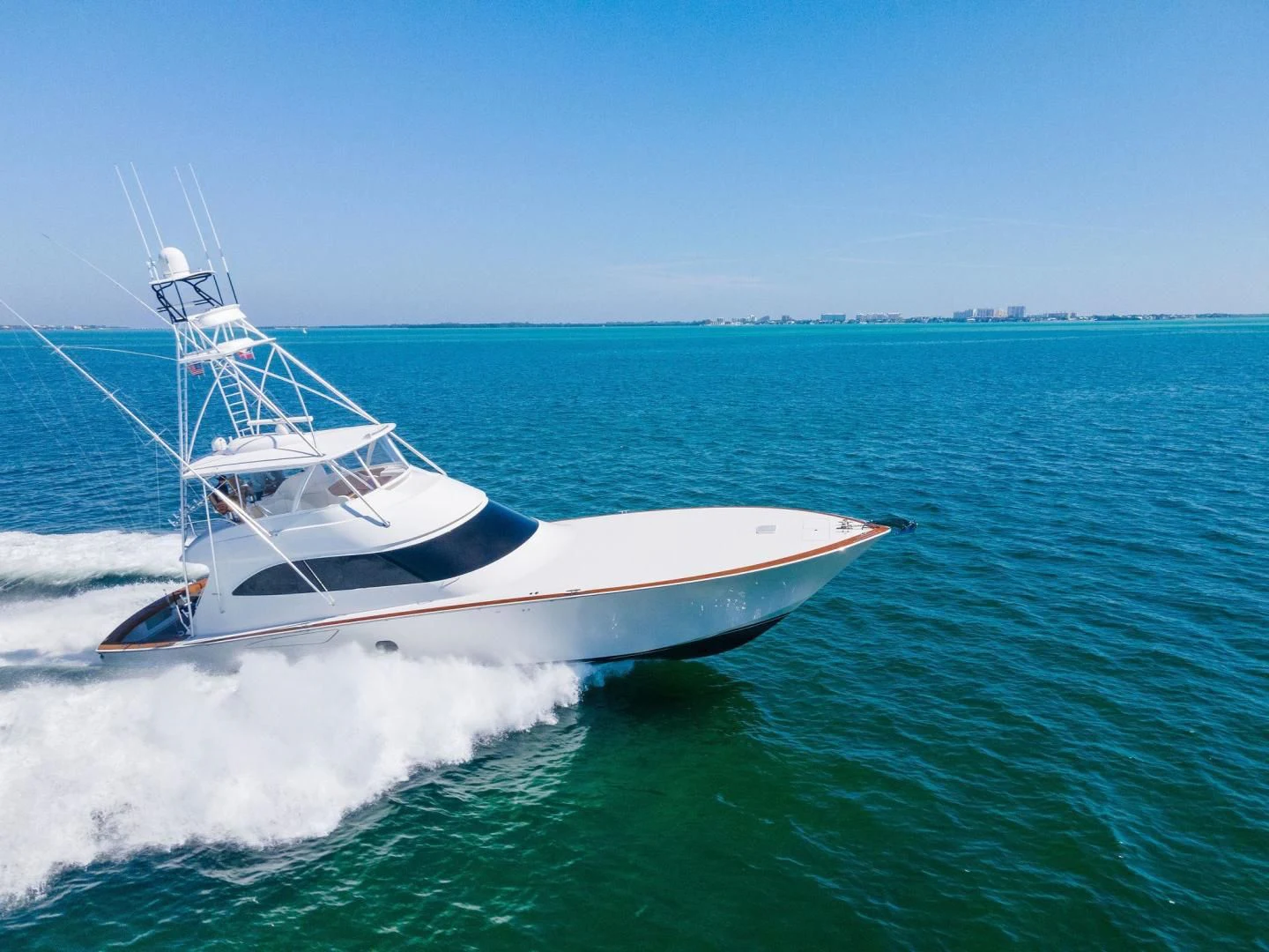 a boat on the water aboard THE PROVIDER Yacht for Sale