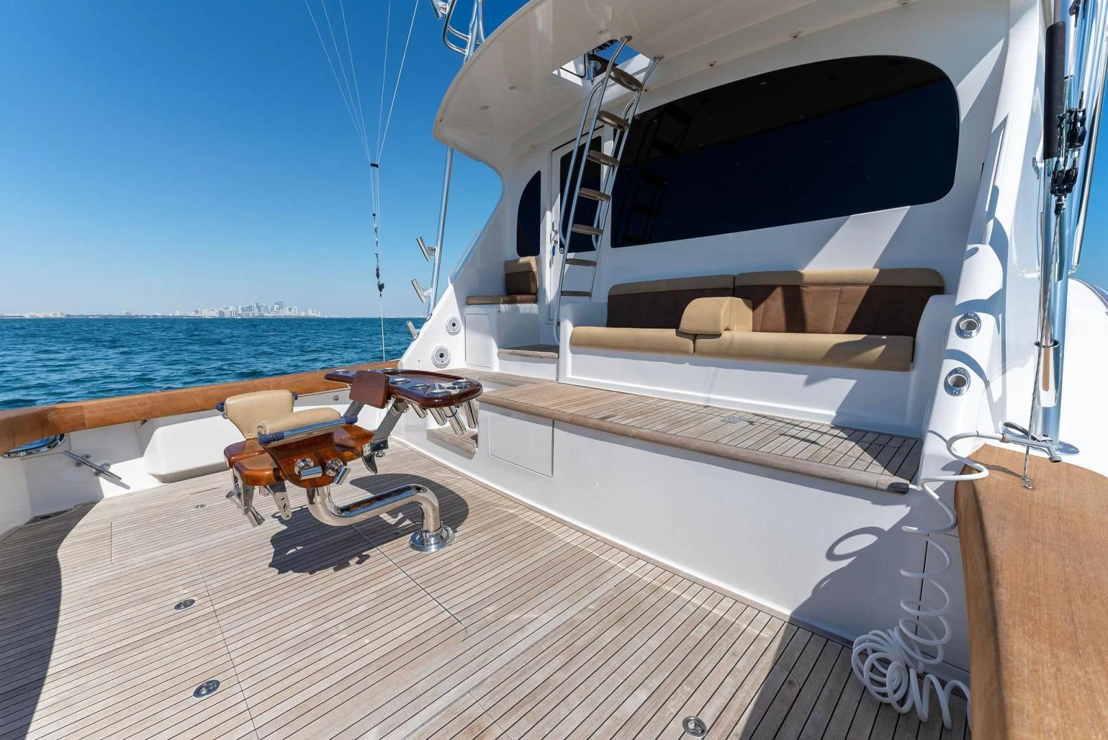 a boat on the water aboard THE PROVIDER Yacht for Sale