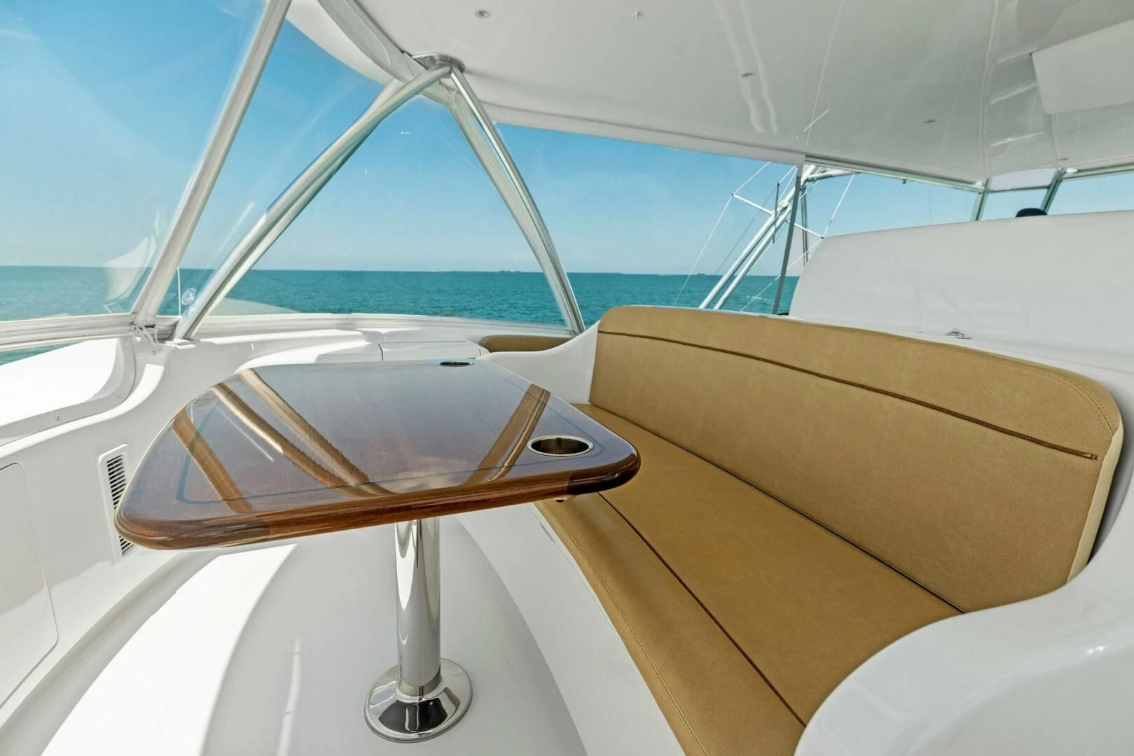 the inside of a boat aboard THE PROVIDER Yacht for Sale