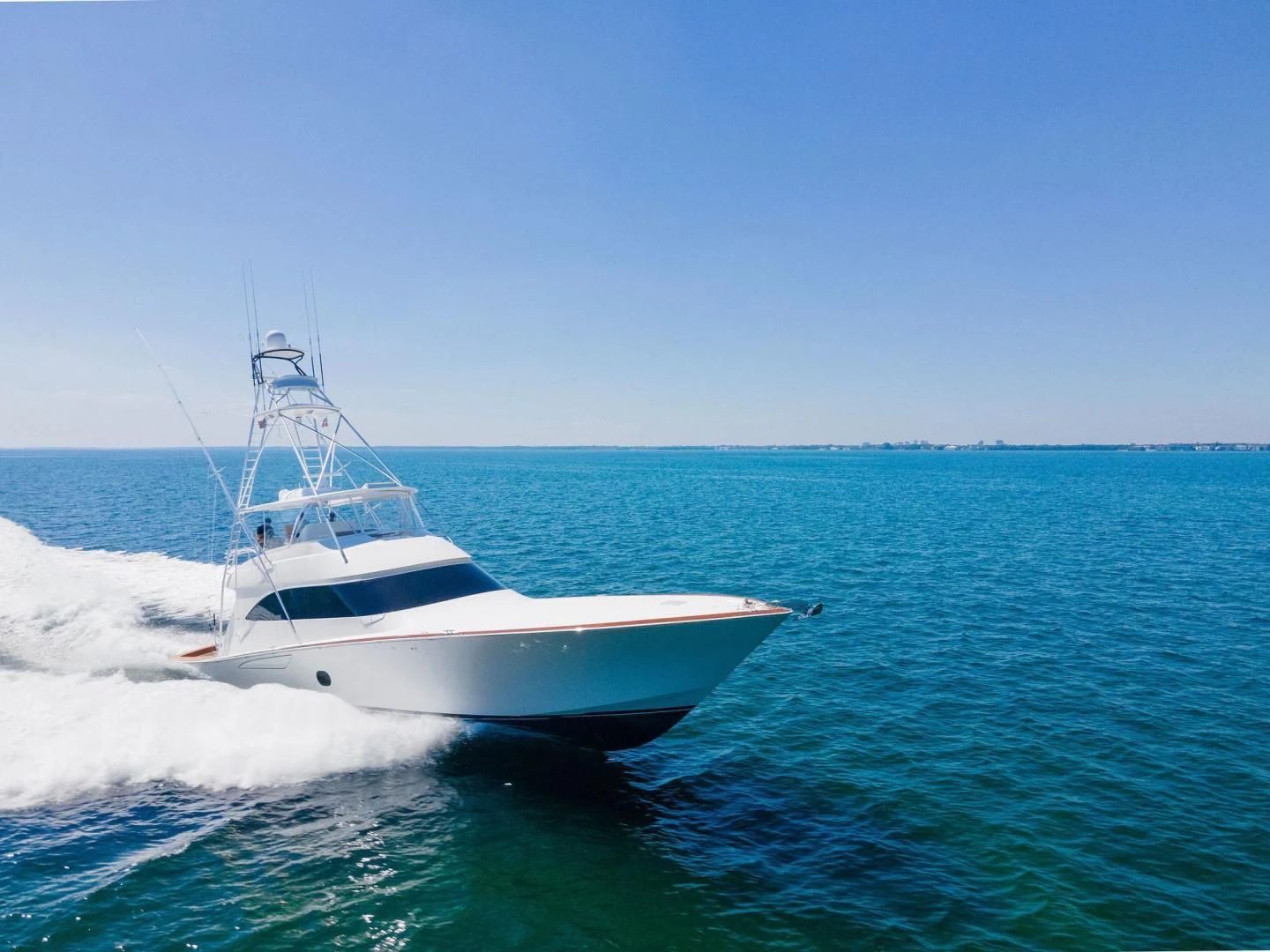 a boat on the water aboard THE PROVIDER Yacht for Sale