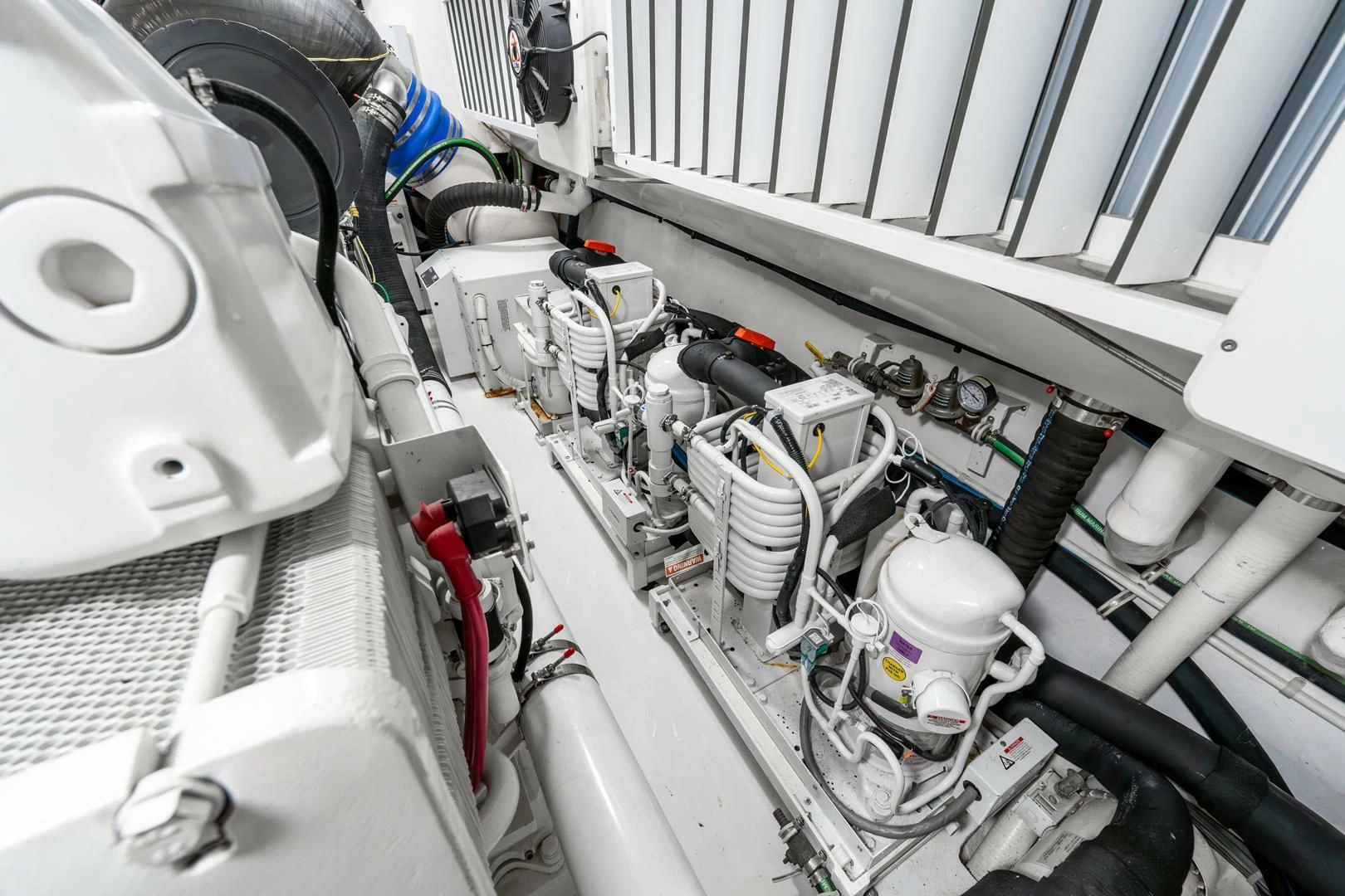 a close-up of a white machine aboard THE PROVIDER Yacht for Sale