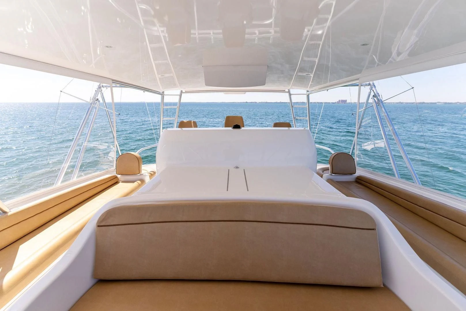 the back of a boat aboard THE PROVIDER Yacht for Sale
