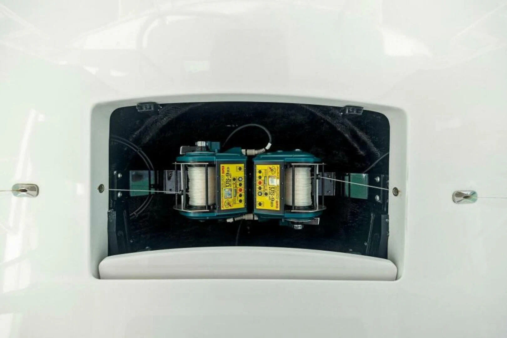 a close-up of a car aboard THE PROVIDER Yacht for Sale