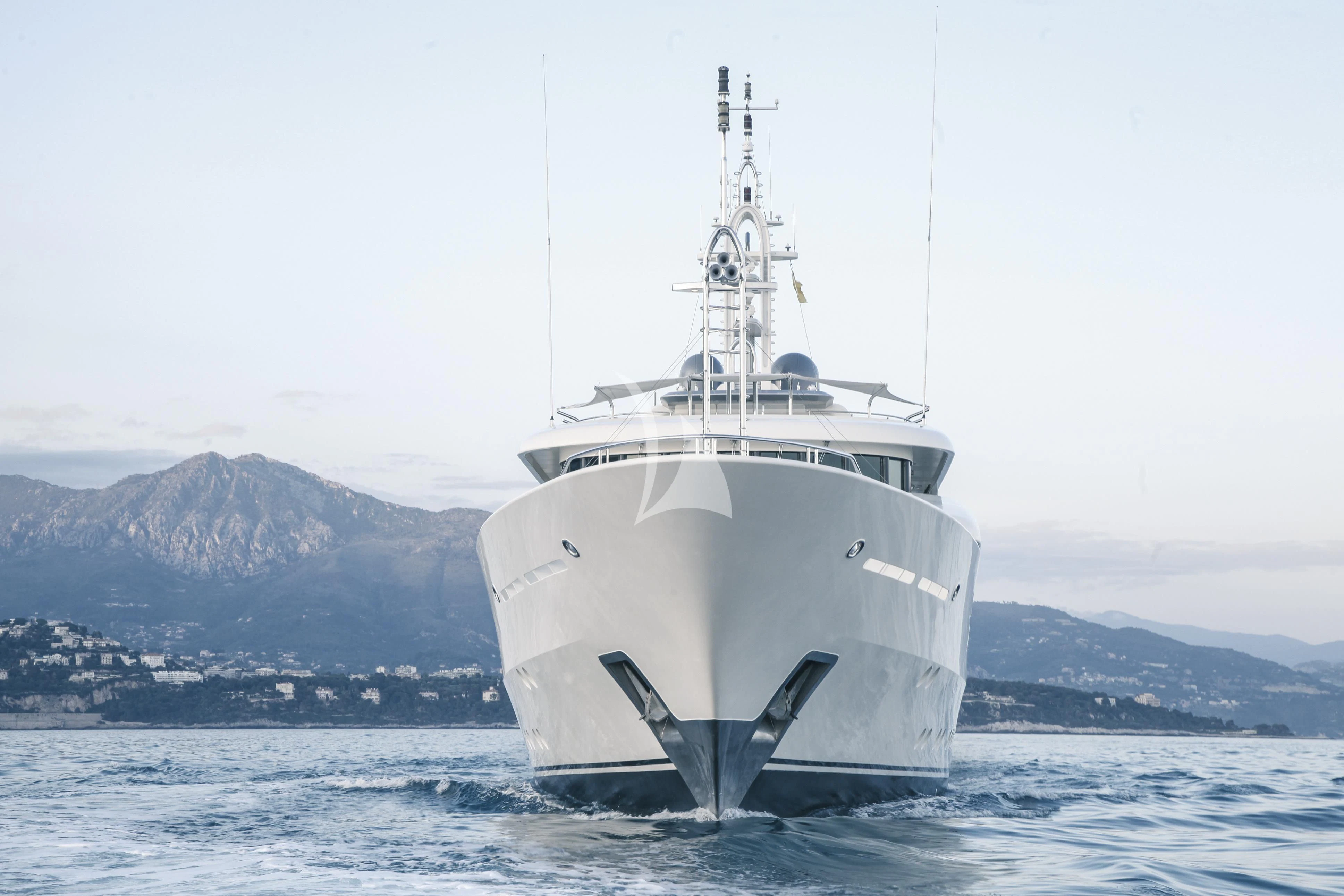 a boat in the water aboard SAMIRA Yacht for Sale