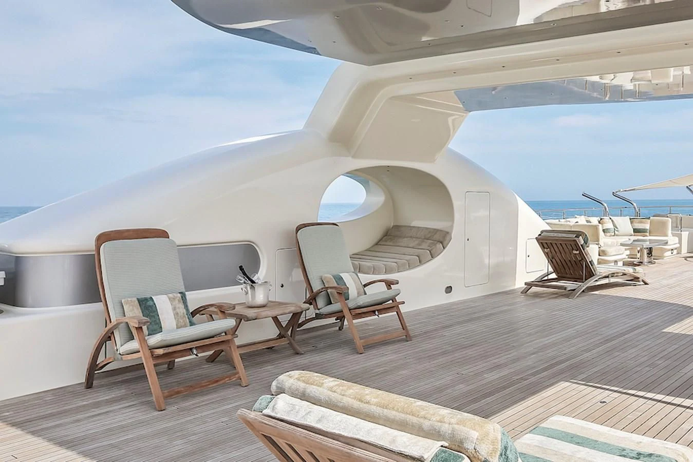 a boat on the water aboard SAMIRA Yacht for Sale