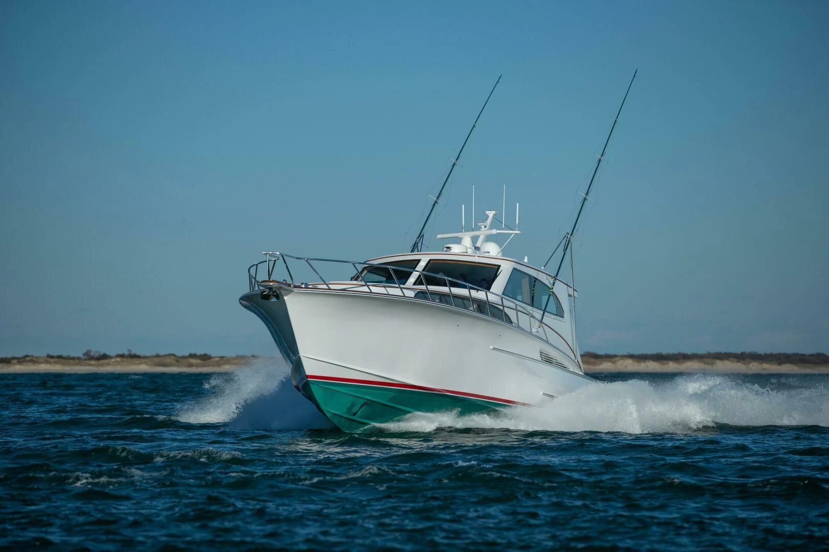 a boat on the water aboard PRIVATEER Yacht for Sale