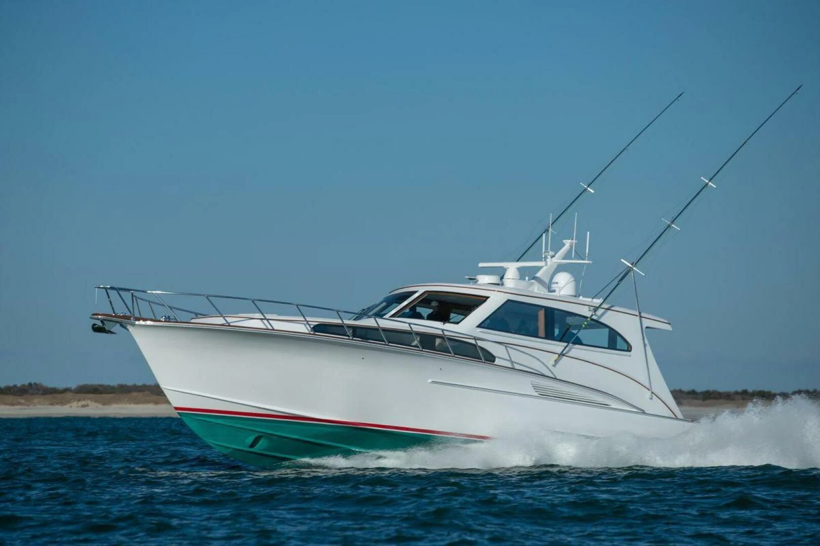 a boat on the water aboard PRIVATEER Yacht for Sale