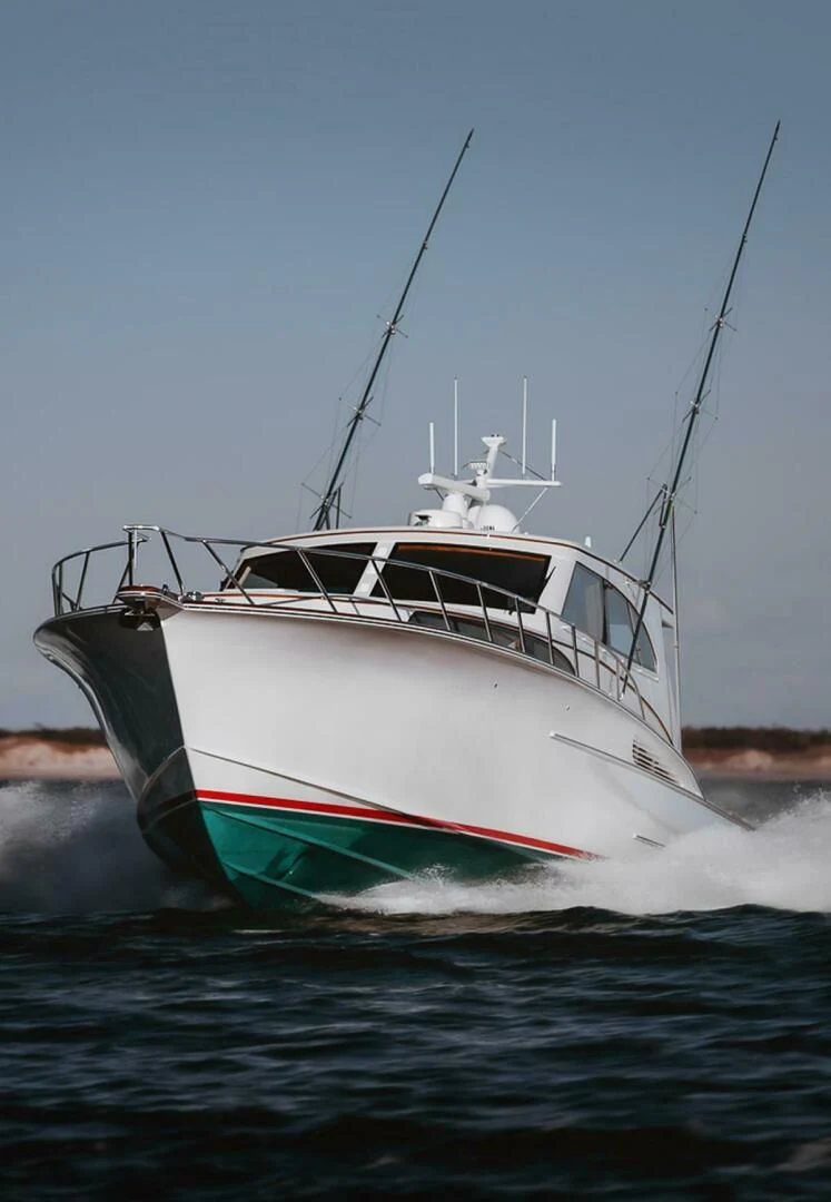 a boat on the water aboard PRIVATEER Yacht for Sale