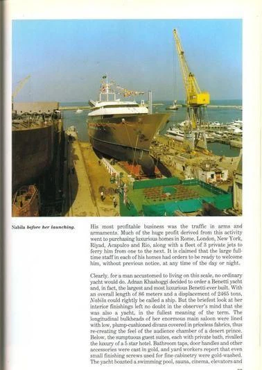 calendar aboard KINGDOM 5KR Yacht for Sale