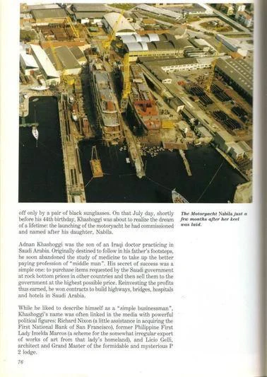 text aboard KINGDOM 5KR Yacht for Sale
