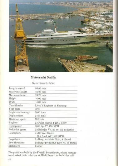 letter aboard KINGDOM 5KR Yacht for Sale