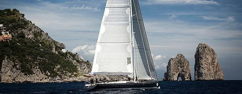 a boat on the water aboard FREEBIRD Yacht for Sale