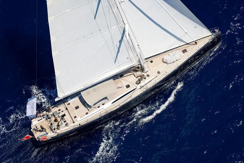 a ship on the water aboard FREEBIRD Yacht for Sale