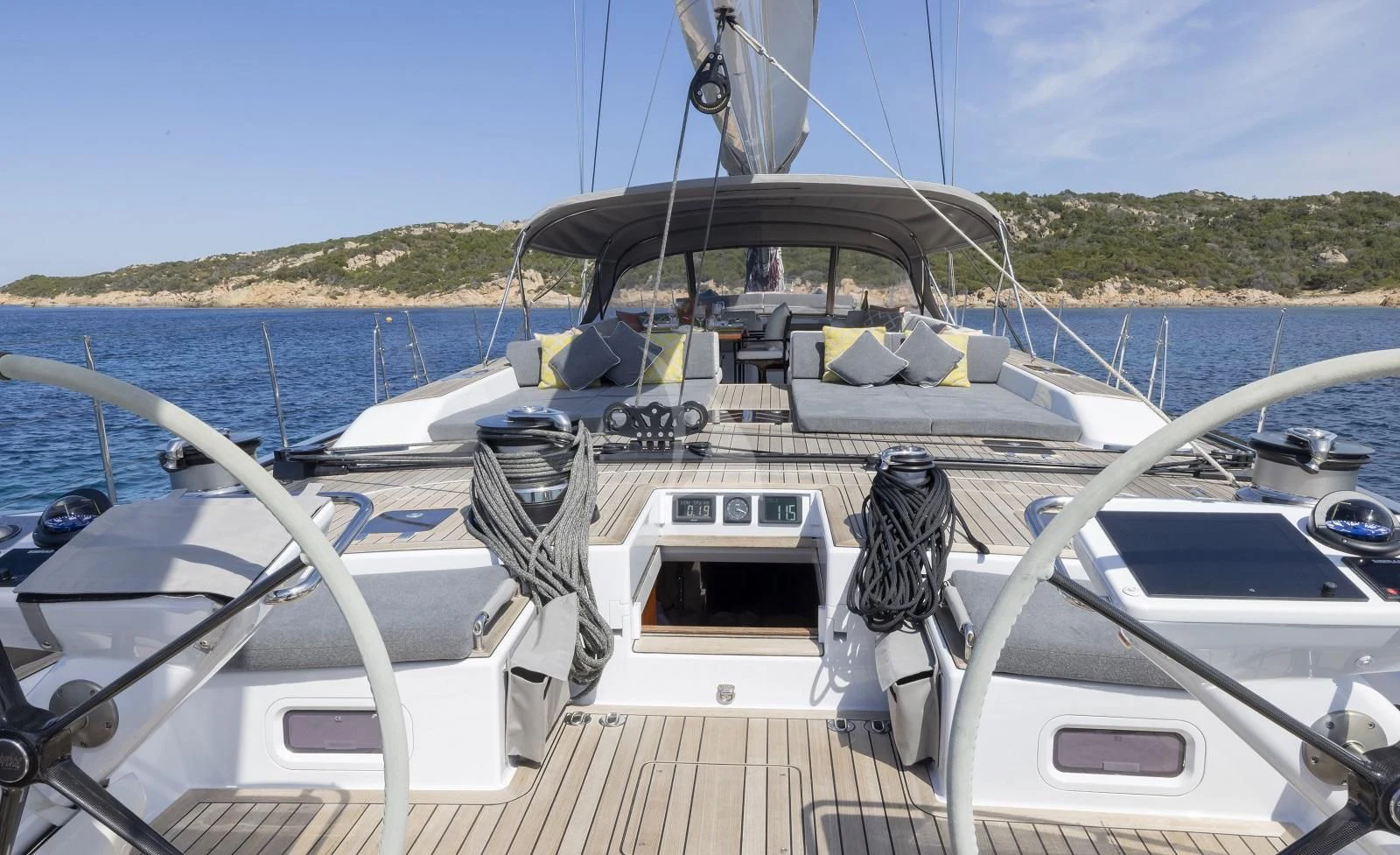 a boat on the water aboard FREEBIRD Yacht for Sale