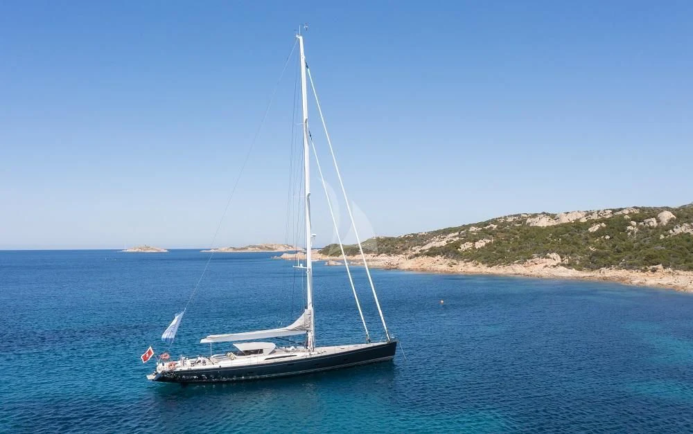 a sailboat on the water aboard FREEBIRD Yacht for Sale