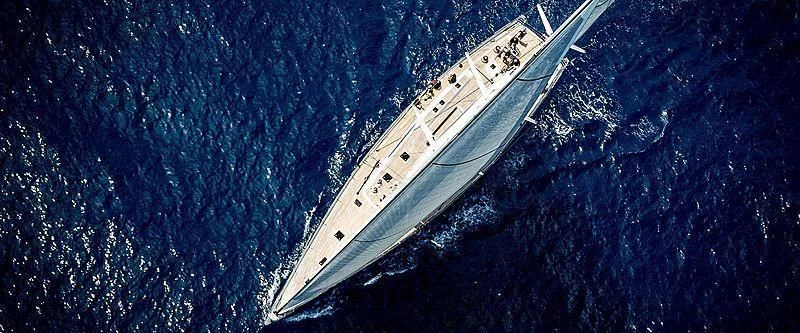 a ship in the water aboard FREEBIRD Yacht for Sale