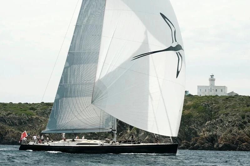 a sailboat on the water aboard FREEBIRD Yacht for Sale